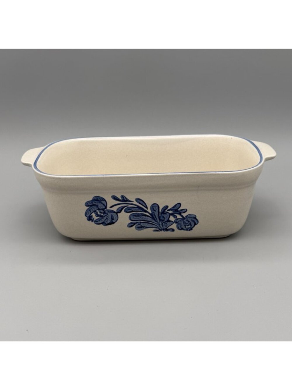 Pfaltzgraff Yorktowne 9x5x3 Stoneware #235 Handled Loaf Dish 2 Qt - Picture 3 of 8